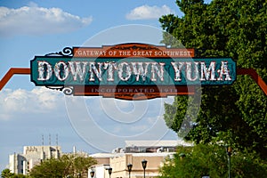 Downtown Yuma Sign