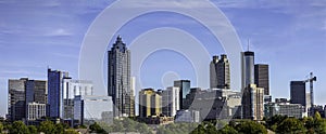 Dowtown Atlanta Georgia Skyline