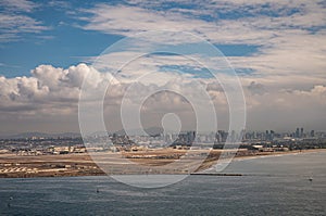 Dowtown from Cabrillo National Monument, San Diego, CA, USA