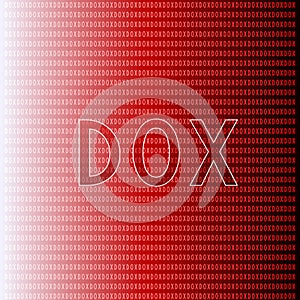 Dox matrix graphic red