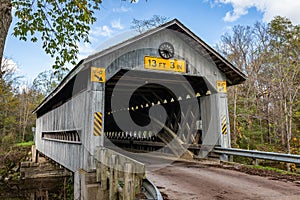 Doyle Road Covered Bridge Ashtabula County Ohio photo