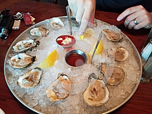 A Dozen Oysters by the Sea photo