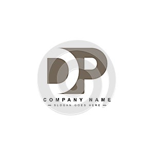 DP Logo - Minimal Vector Logo for Initial Letter