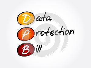 DPB - Data Protection Bill acronym