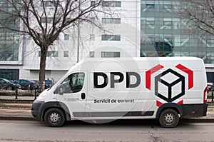 DPD courier van