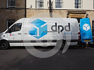 DPD local courier van