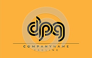 DPG Creative Unique Modern Letter Logo Design