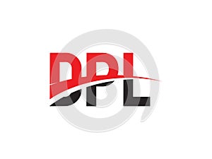 DPL Letter Initial Logo Design Vector Illustration