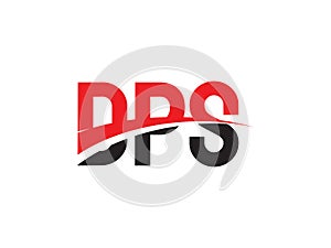 DPS Letter Initial Logo Design Vector Illustration photo