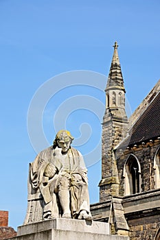 Dr Johnson statue, Lichfield.