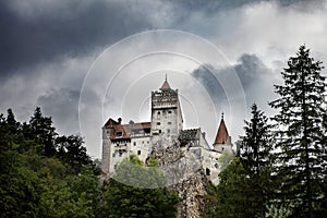 Dracula Medieval Bran castle in Romania