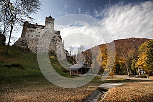 Dracula`s Castle in Bran, Romania, Transylvania