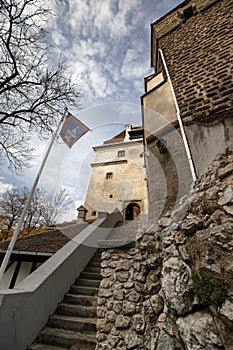 Dracula`s Castle in Bran, Romania, Transylvania