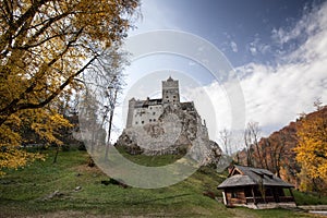 Dracula`s Castle in Bran, Romania, Transylvania