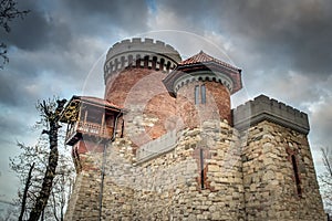 Dracula's castle in Bucharest, Romania