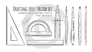 Drafting tools.