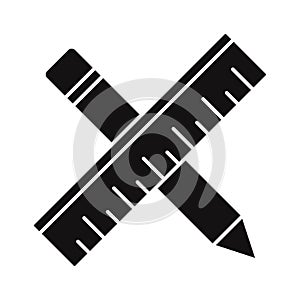 Drafting tools Vector Icon which can easily modify or edit