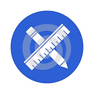 Drafting tools Vector Icon which can easily modify or edit