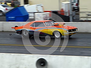 Drag car