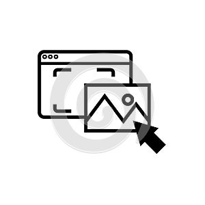 Drag and Drop, Add document file button concept illustration