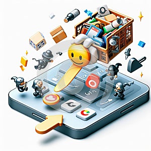 Drag and drop Allowing users to move items or content by clickn