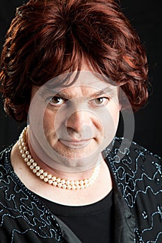 Drag Queen Portrait - Serious