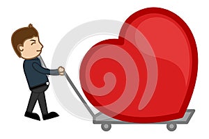 Dragging a Heart in a Trolley