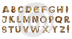 Dragon alphabet