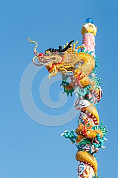 Dragon bind pillar
