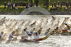 Dragon boat competition