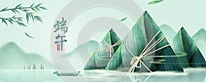 Dragon boat festival banner