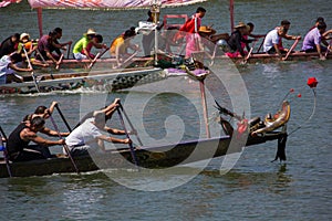 Dragon Boat Festival Race Practice