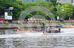 The 2016 Dragon Boat Festival in Taiwan