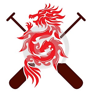 Dragon boat graphic design