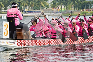 Dragon Boat Race Ladies Team