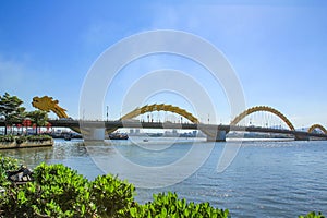 Dragon Bridge on Han River ,Da Nang