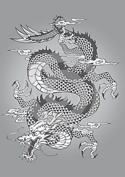 Dragon Capricorn Goat Tattoo Japanese style Chinese style