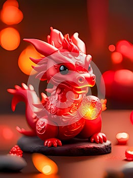 Dragon of Chinese New Year 2024