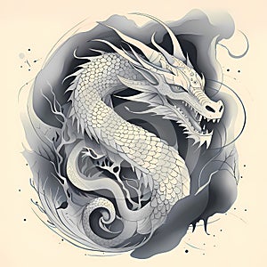 Dragon of Chinese New Year 2024