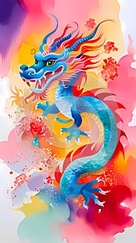 Dragon of Chinese New Year 2024