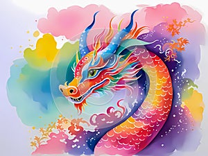 Dragon of Chinese New Year 2024