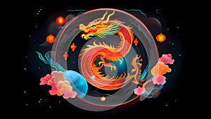 Dragon of Chinese New Year 2024