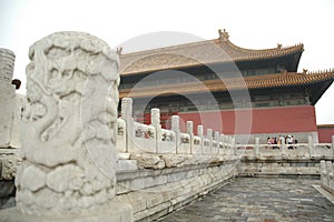 Dragon Column, Forbidden City, China