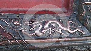 Dragon Detail from the forbidden city in Beijing