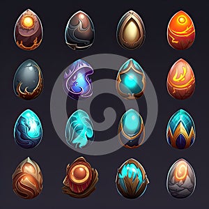 dragon egg magic ai generated