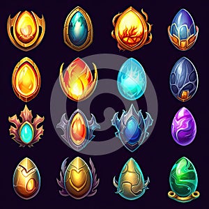 dragon egg magic ai generated