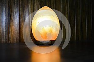 Dragon Egg Natural Salt Lamp | Himalayan Salt