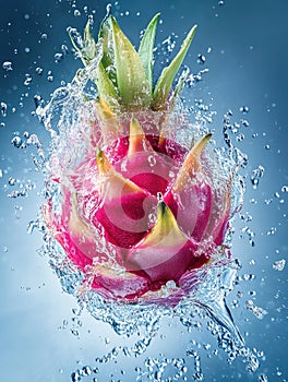 Dragon Fruit Water Splash
