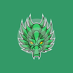 Dragon head logo