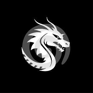 Dragon - high quality vector logo - vector illustration ideal for t-shirt graphic